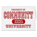 Universidad de la comunidad felicitación