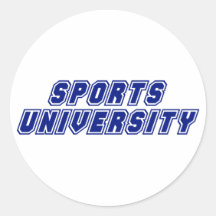 Universidad de los deportes pegatina