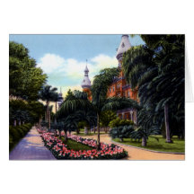 Universidad de Tampa la Florida de Tampa Tarjeta