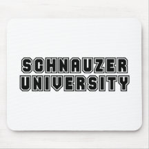 Universidad del Schnauzer Tapetes De Ratón