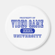 Universidad del videojuego imanes de nevera