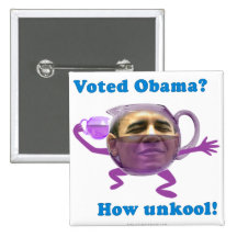 Unkool de Obama Pins