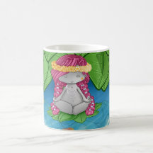 Uno con la naturaleza taza de café