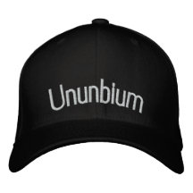 Ununbium Gorra De Beisbol