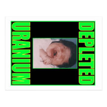 Uranio desblindado #2 tarjeta postal