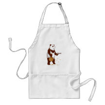 Urso Panda Avental