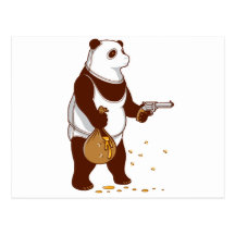 Urso Panda Cartões Postais