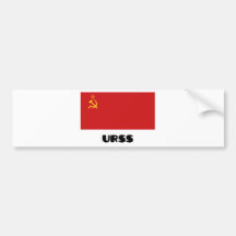 URSS/URSS PEGATINA DE PARACHOQUE