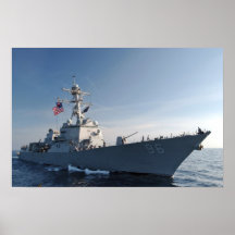 USS Bainbridge (DDG 96) Poster