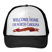 USS casero agradable Carolina del Norte Gorro