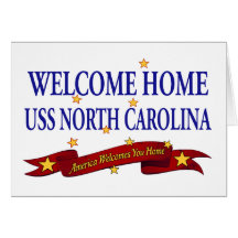 USS casero agradable Carolina del Norte Tarjetas