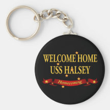 USS casero agradable Halsey Llaveros Personalizados