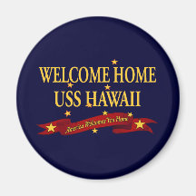 USS casero agradable Hawaii Iman De Frigorífico