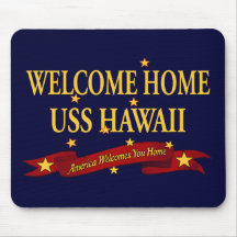 USS casero agradable Hawaii Tapetes De Ratones