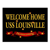 USS casero agradable Louisville Postales