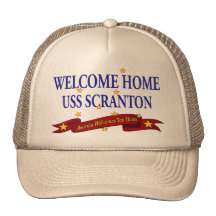USS casero agradable Scranton Gorras De Camionero