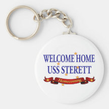 USS casero agradable Sterett Llaveros