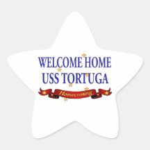 USS casero agradable Tortuga Colcomanias Forma De Estrella Personalizadas