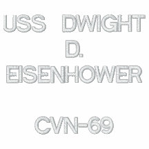 USS DWIGHT D. EISENHOWER                      C… SUDADERA BORDADA