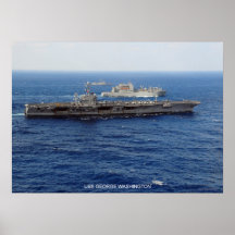 USS George Washington Poster
