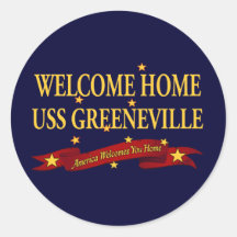 USS Greeneville casero agradable Pegatinas