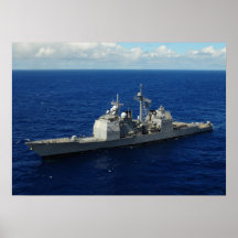 USS Lake Erie (CG 70) Poster