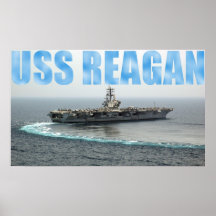 USS Ronald Reagan Poster