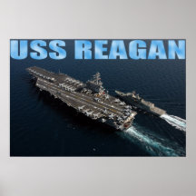USS Ronald Reagan Poster