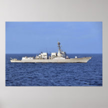 USS Sampson (DDG 102) Poster