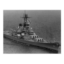 USS Wisconsin (BB-64) Postales