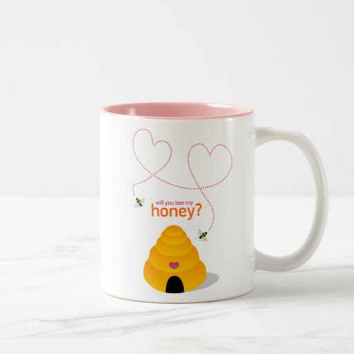 ¿Usted abeja mi miel? taza