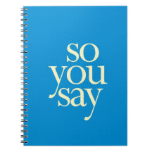 "Usted dice tan " Libretas