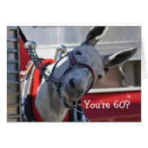¿Usted es 60? … LMAO… ¡Feliz cumpleaños! Tarjetón