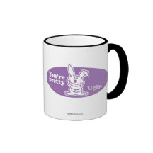 Usted es bonito feo tazas de café