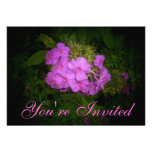 Usted es espacio en blanco Invitar-Floral Anuncio