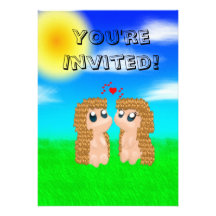 Usted es invitación del Invitar-Erizo