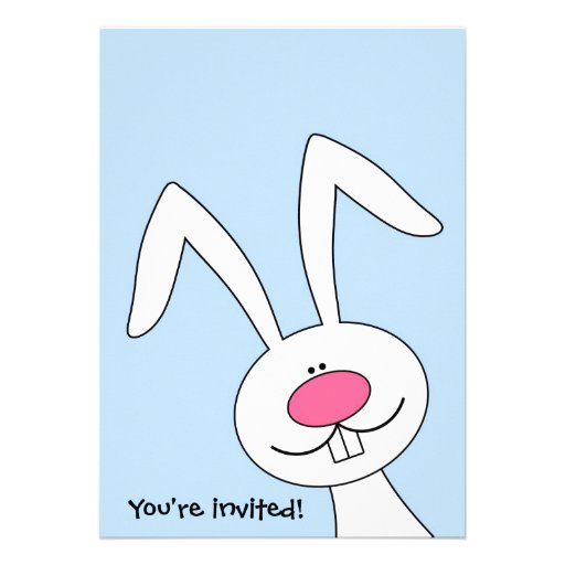 Usted es invitación invitada del fiesta del coneji