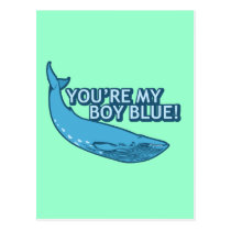 ¡Usted es mi azul del muchacho! película+regalos tarjetas postales