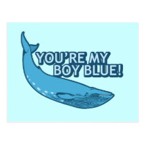 ¡Usted es mi azul del muchacho! película+regalos tarjetas postales