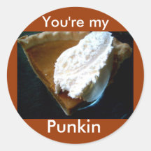 Usted es mi, los pegatinas de Punkin