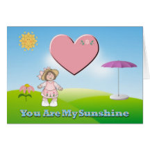 Usted es mi sol tarjeton