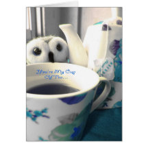Usted es mi taza de té felicitación