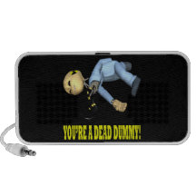 Usted es un maniquí muerto laptop altavoz