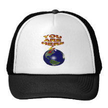 Usted está antes de tierra gorro de camionero