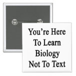 Usted está aquí aprender biología no al texto pins