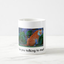 ¿Usted está hablando conmigo? Taza De Café