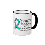 Usted está mirando a un superviviente del cáncer o taza