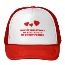 USTED FROTARÍA LIGERAMENTE MI EGO GORROS BORDADOS