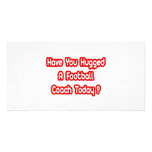 ¿Usted ha abrazado a un entrenador de fútbol hoy? Tarjetas Personales