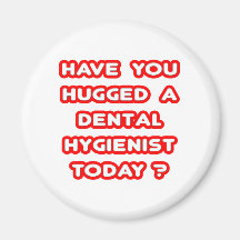 ¿Usted ha abrazado a un higienista dental hoy? Iman
